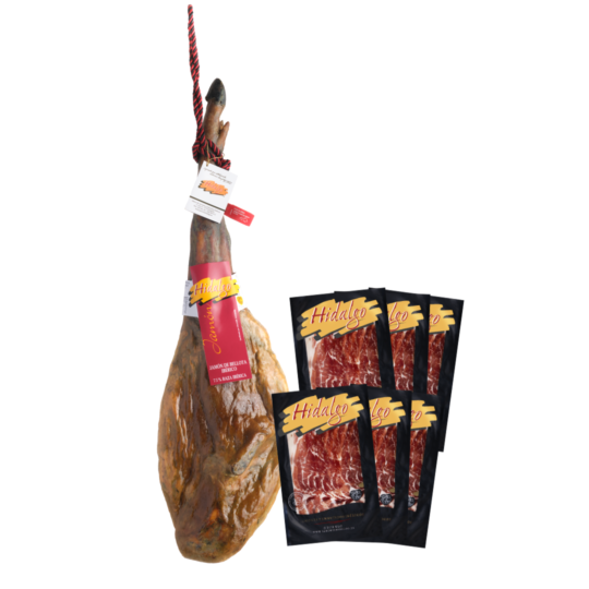 Jamón de Bellota Ibérico loncheado a máquina
