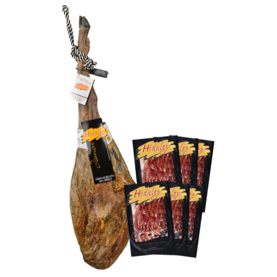 Jamón de Bellota 100% Ibérico loncheado a máquina